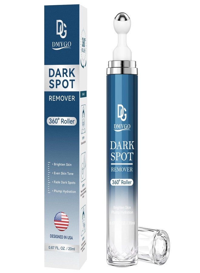 DMYGO Dark Spot Remover for Face and Body, Dark Spot Corrector Serum, Melasma, Age Spot & Freckles Remover, Skin Care Serum for Uneven Skin Tone with 360° Roller Massage Ball, 0.67 fl. oz - Image 1