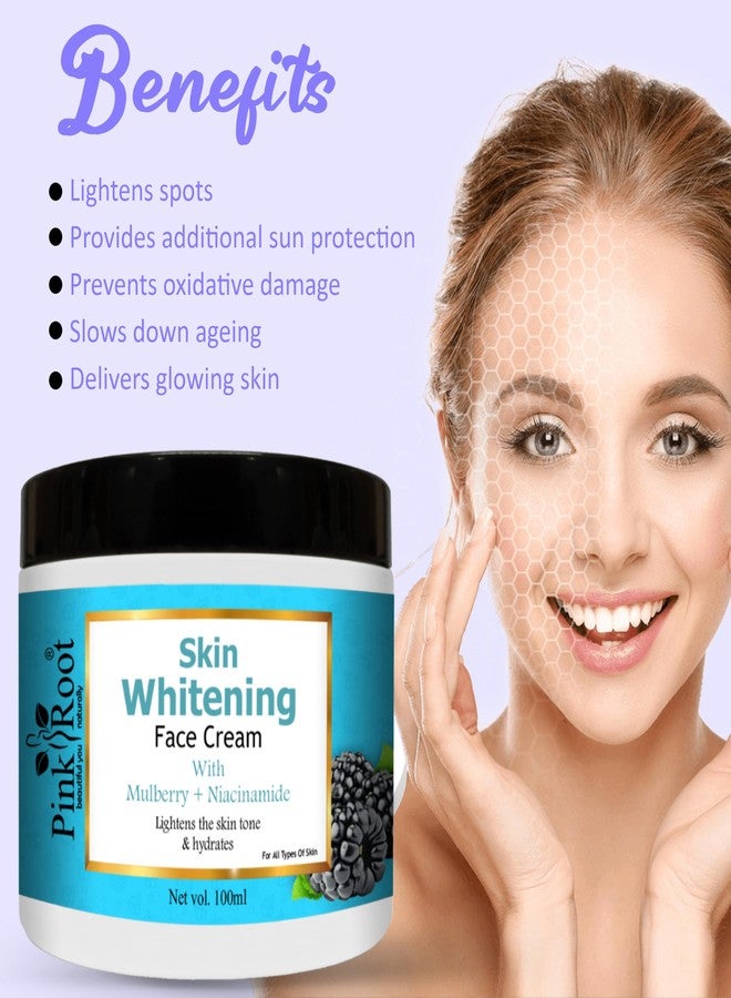 Pink Root Skin Whitening & Glowing Cream (100 ml, Pack of 1) - Image 2