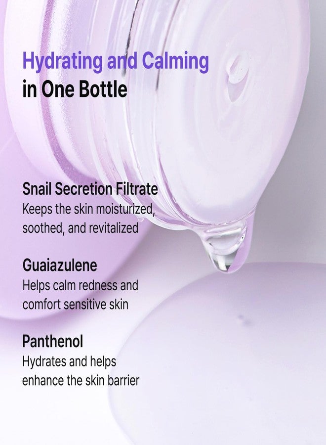TIA'M TIAM Snail & Azulene Toner Essence 180ml, Korean Hydrating Face Toner with Snail Mucin for Sensitive, Dry, Damaged Skin, K-Beauty Skincare Moisturizer - Image 5