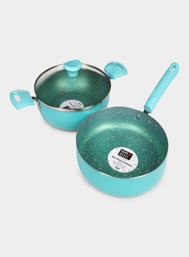 3 Ply Kadhai and Fry Pan Combo - (M1390) - Image 1