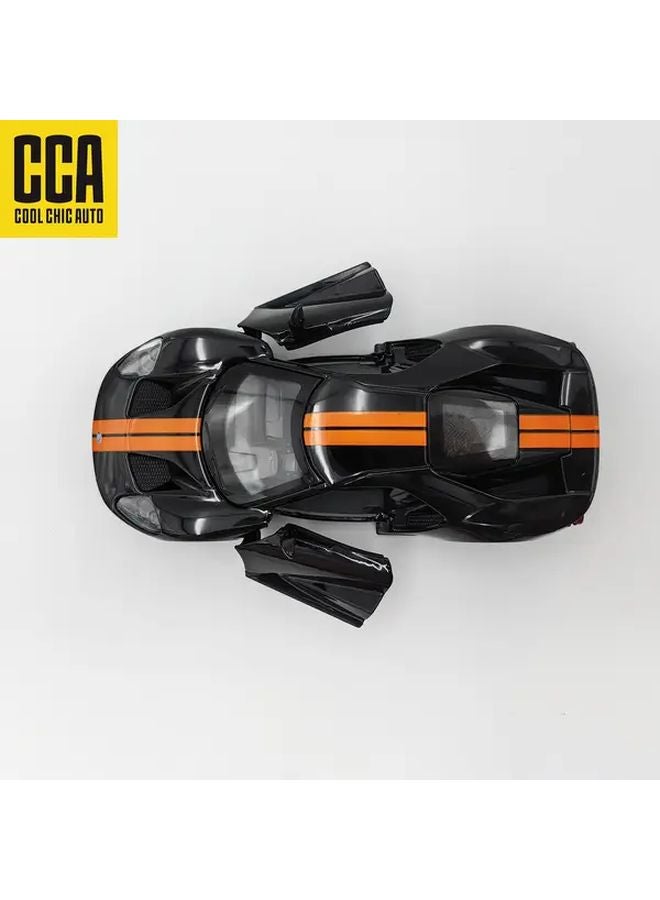 Black 1 42 Ford GT 2017 Die Cast Car Model with Opening Doors and Pull Back Action - Image 1