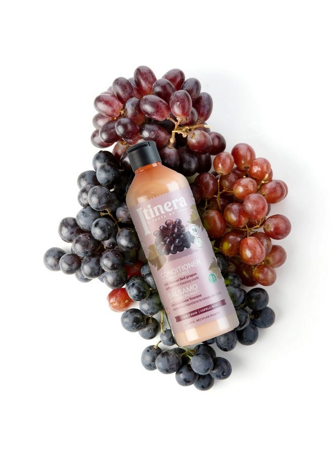 ITÍNERA - Itinera Volume & Curls Conditioner With Tuscan Red Grapes (12.51 Fl Oz) - For Defined And Bouncy Curls - Vegan Friendly - 96% Natural Origin Ingredients - Image 1