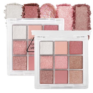 9 Colors Colorful Eyeshadow Palette Makeup,Golden Brown Pink White Matte Shimmer Neutral Eye Shadow Powder Palette,Highly Pigmented Naturing-Looking Long Lasting Waterproof - pzsku/Z34E1626BF5593C9729F1Z/45/_/1744284343/2806fdea-46e2-44c5-94ff-d1e897381289