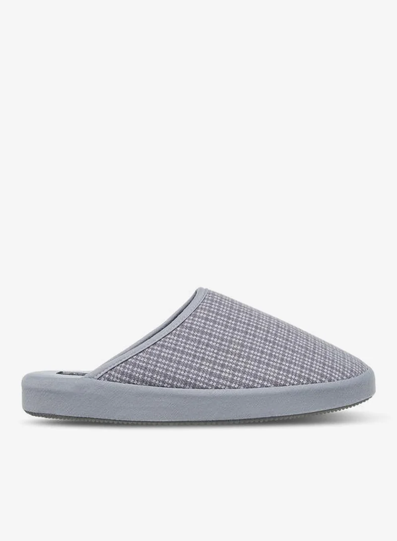 Le Confort Checked Bedroom Slippers