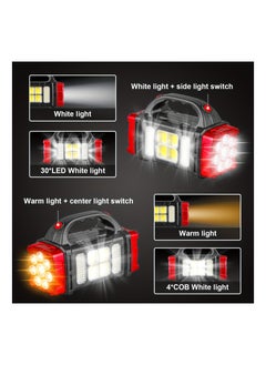 hurry bolt USB Charging Emergency Light Torch Multi Mode Emergency, Solar Lamp IP44 Waterproof Camping Light Also Power Bank HB1678  - Image 3