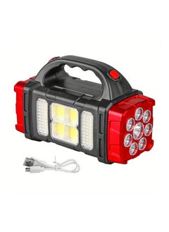 hurry bolt USB Charging Emergency Light Torch Multi Mode Emergency, Solar Lamp IP44 Waterproof Camping Light Also Power Bank HB1678  - Image 1
