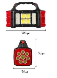 hurry bolt USB Charging Emergency Light Torch Multi Mode Emergency, Solar Lamp IP44 Waterproof Camping Light Also Power Bank HB1678  - Image 4