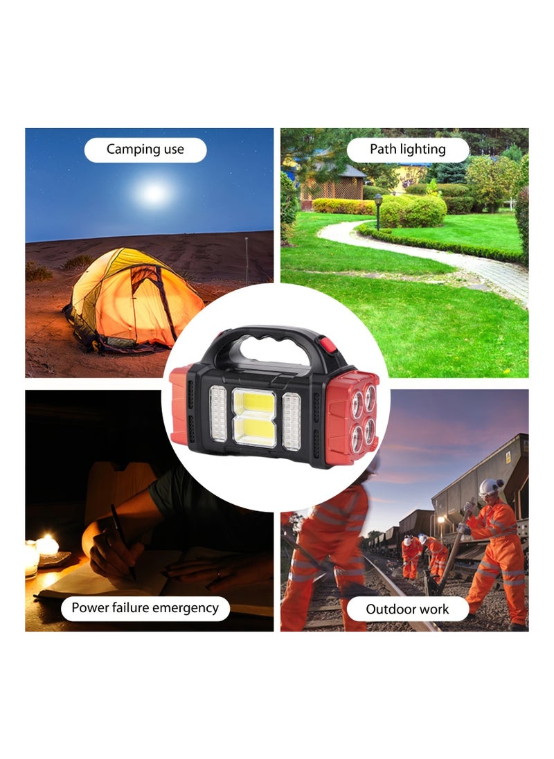 hurry bolt USB Charging Emergency Light Torch Multi Mode Emergency, Solar Lamp IP44 Waterproof Camping Light Also Power Bank HB1678  - Image 5