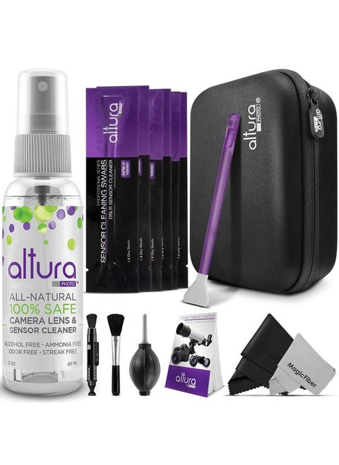 Professional Camera Cleaning Kit Aps C Dslr & Mirrorless Cameras Camera Lens Cleaner W Sensor Cleaning Swabs & Case Works As Camera Lens Cleaning Kit Camera Cleaner Sensor Cleaner