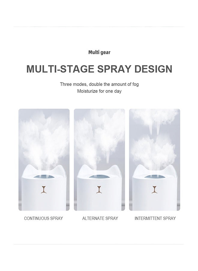 Essential Oil Diffuser - Humidifier Aromatherapy Aroma Diffuser, Timer and Auto-Off Safety Switch, 7 LED Light Colors,Fragrant Oil Vaporizer Humidifier,Circular Ultrasonic Silent Air Purifier  - Image 2