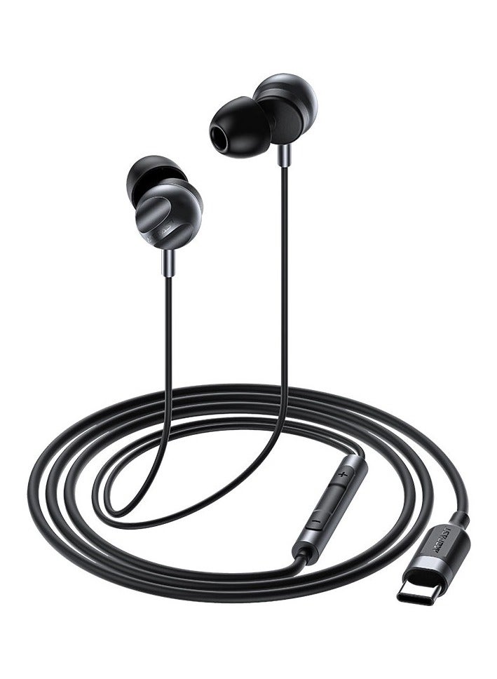 أسيفاست سماعة أذن سلكية من ACEFAST L6 USB-C مزودة بميكروفون للهواتف والأجهزة اللوحية - Image 2