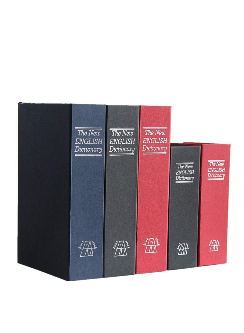 This product is a secure safe designed in the shape of a book, featuring a combination lock to securely store valuables in a stylish and discreet manner. 👌📖  - Image 1