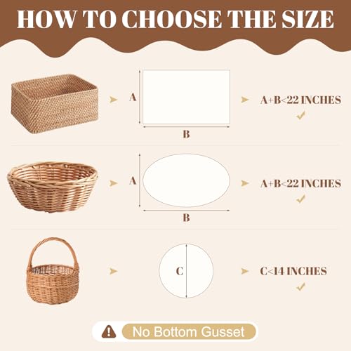 PureGuard 10 PCS Clear Cellophane Bags, Large Plastic Cellophane Gift Bags 24x30 Inch Cellophane Wrap for Gift Baskets with Twist Ties for Wedding Birthday Christmas Party Favor - Image 5