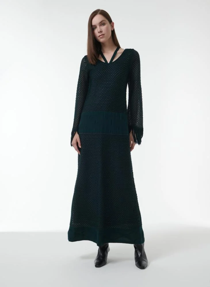 Leem Mesh Knitted Dress