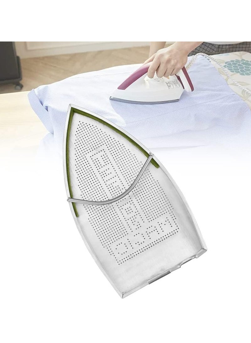 Iron Cover, Non Stick Iron Shoe, Aluminum Ironing Cover Aid Board, Teflon Magic Iron Plate Cover, Fits Most Irons, Protect Your Clothes Fabric and Your Iron  - Image 1