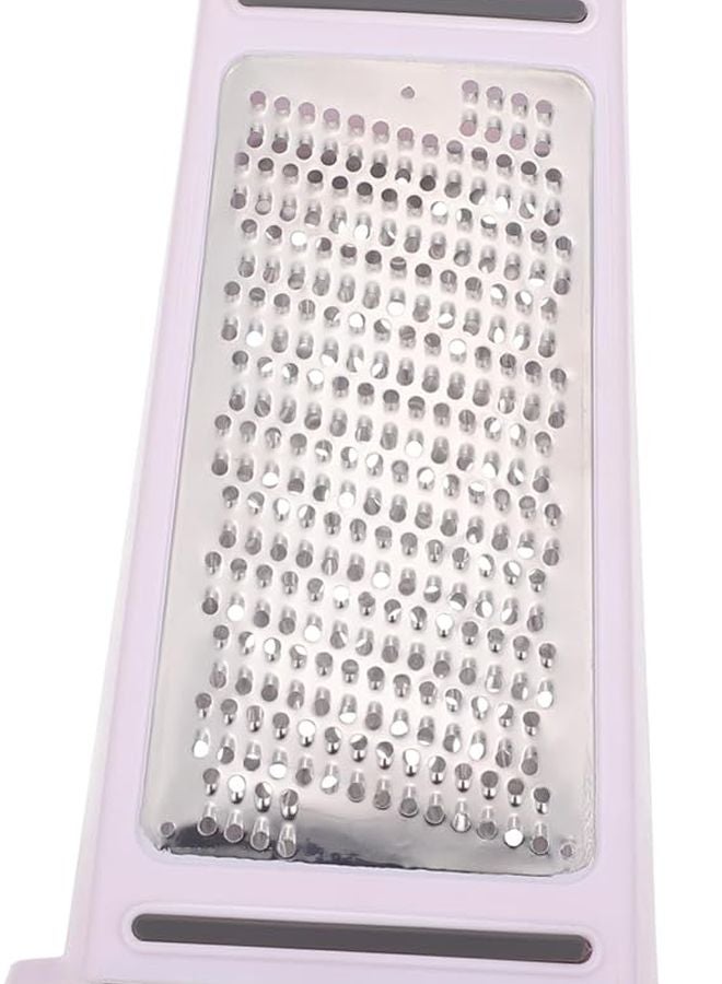 Stainless Steel Double Sided Cheese Grater Vegetable Slicer for Ginger Garlic Potatoes - Image 2