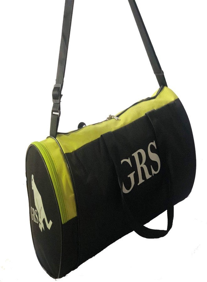 حقيبة رياضية GRS للرجال والنساء (حجرتان - أخضر وأسود GG1_P) - Image 3