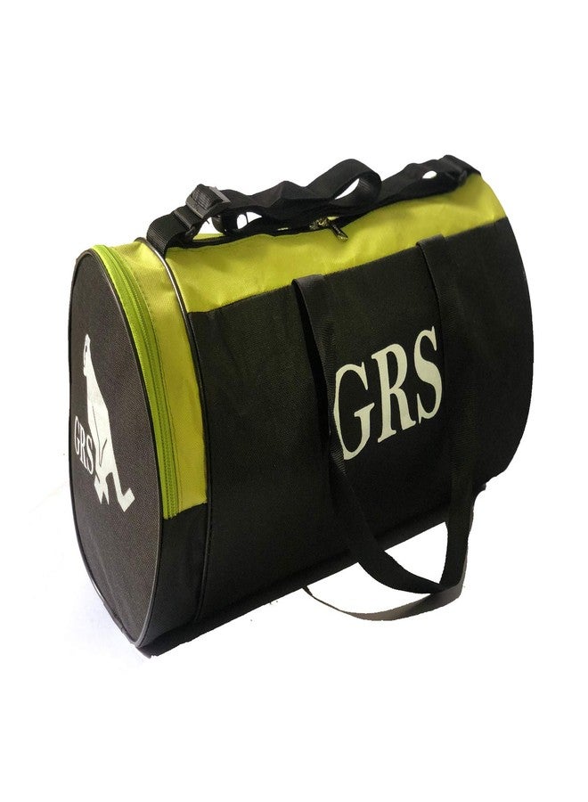 حقيبة رياضية GRS للرجال والنساء (حجرتان - أخضر وأسود GG1_P) - Image 1