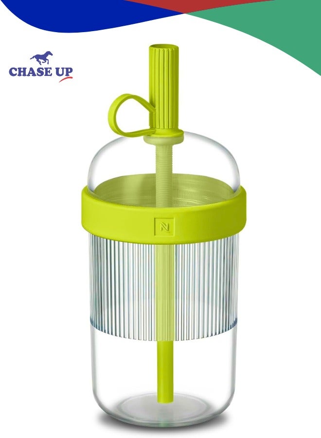 Chase Up Travel Tumbler, Federico Peri Design, Limited Edition, For Cold Drinks Only, 540ml, Pistachio - Image 1
