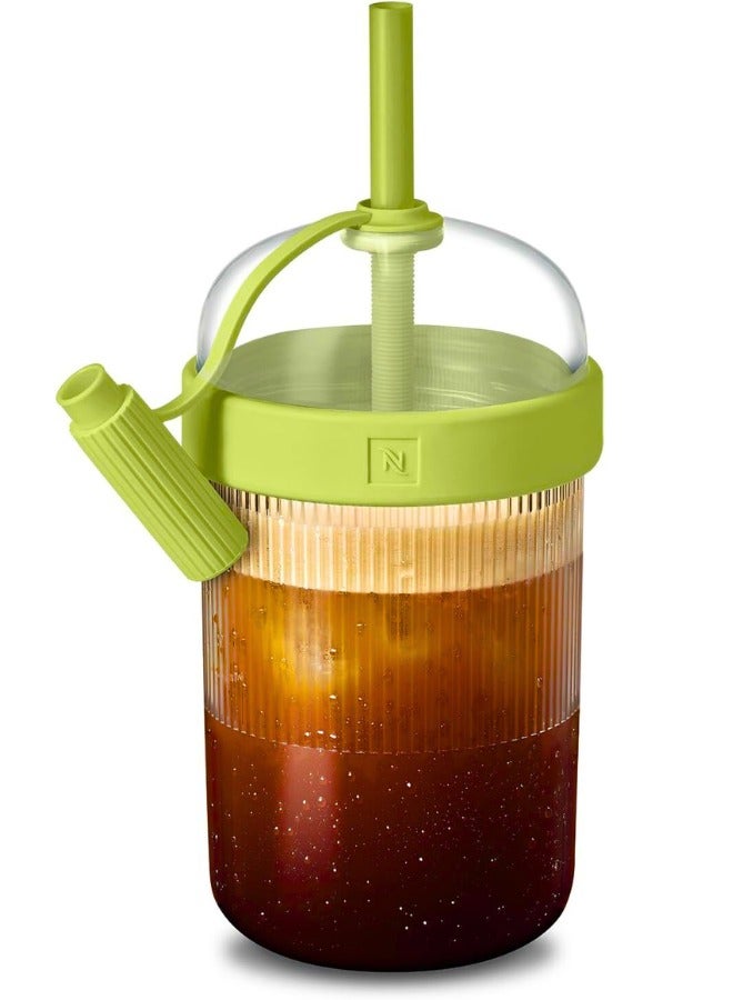 Chase Up Travel Tumbler, Federico Peri Design, Limited Edition, For Cold Drinks Only, 540ml, Pistachio - Image 2