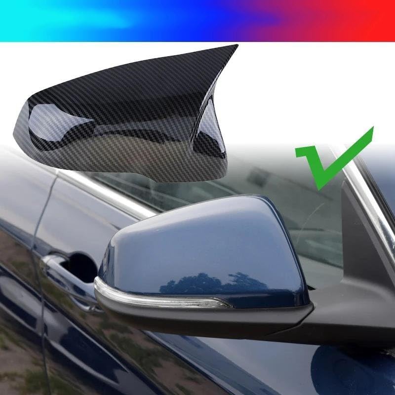 Car Wing Mirror Covers Cap for BMW X1 F48 X2 F39 Z4 G29 1 2 Series F45 F46 F52 F40 Car Rearview Mirror Cover Housing 2Pcs - Image 4