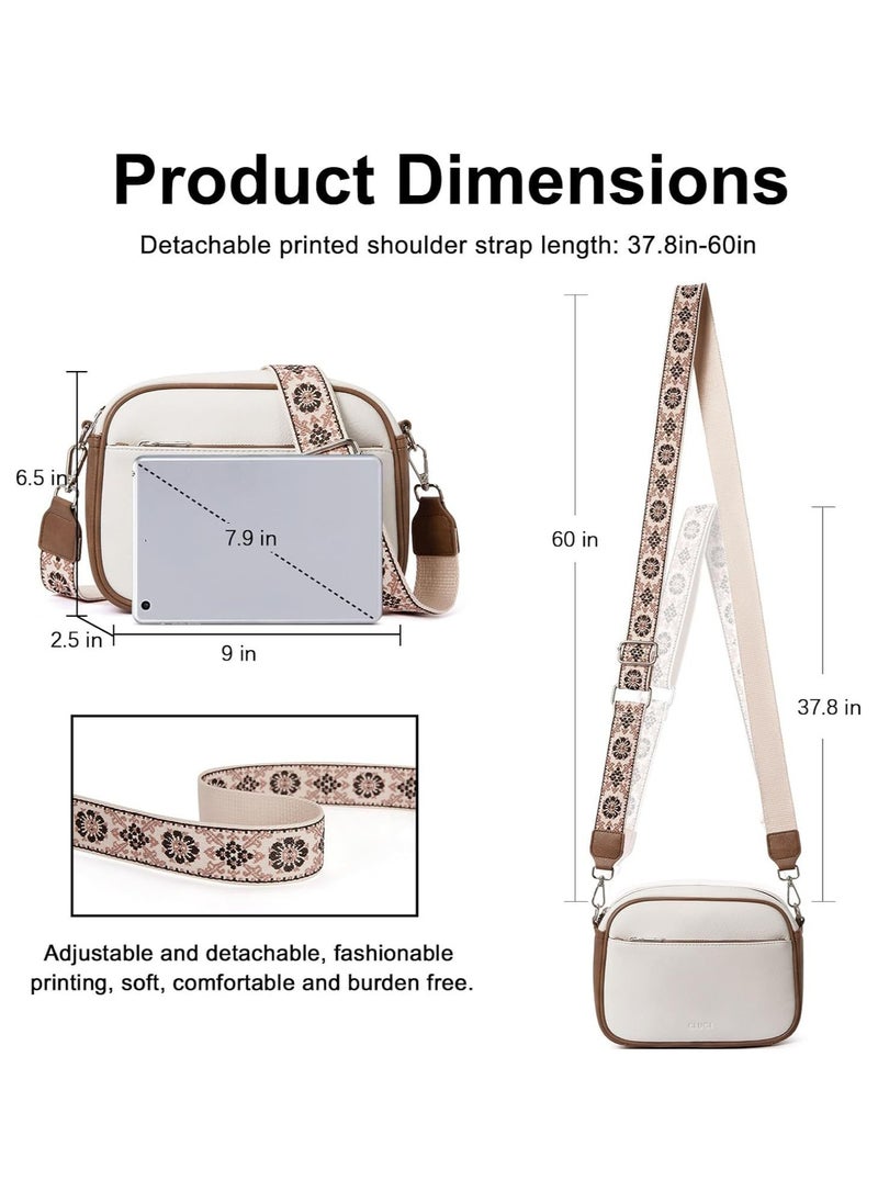 CLUCI - CLUCI Crossbody Bags for Women Trendy, Vegan Leather Shoulder Handbags，Women Purses with Adjustable Wide Strap - Image 1