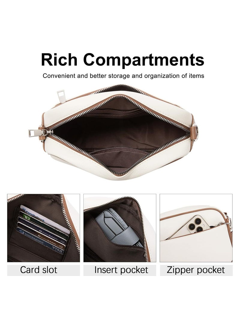 CLUCI - CLUCI Crossbody Bags for Women Trendy, Vegan Leather Shoulder Handbags，Women Purses with Adjustable Wide Strap - Image 1