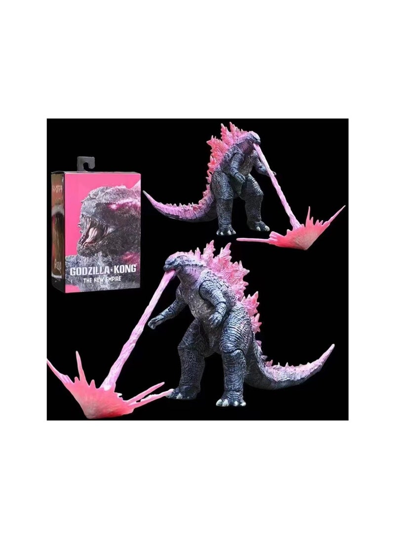 The Same Movie Rise Of An Empire Mechanical Doll Pink Godzilla Model Snow Demon Surrounding - Image 1
