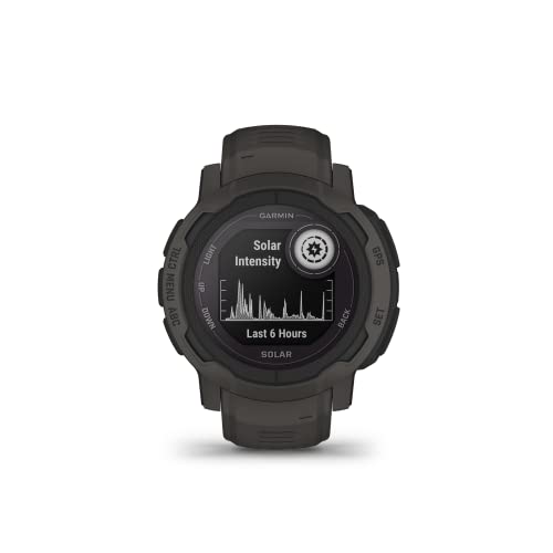 Garmin Instinct 2 Solar, Smaller-Sized Rugged Outdoor Watch with GPS, with Solar Charging Capabilities, Built for All Elements, Multi-GNSS Support, Tracback Routing and More, Graphite - Image 2