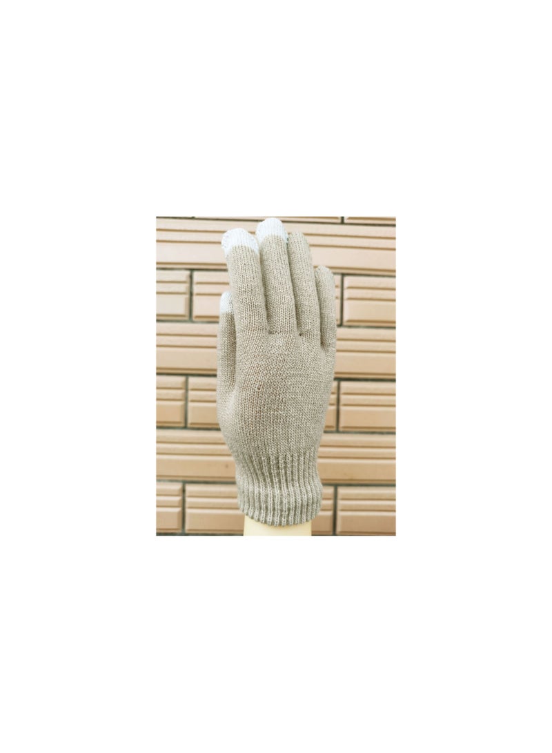 Solid Knit Gloves