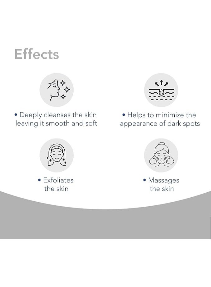 Novaclear Whitening Facial Foam 50ml – Silicon Brush Face Wash with Alpha Arbutin - Image 2