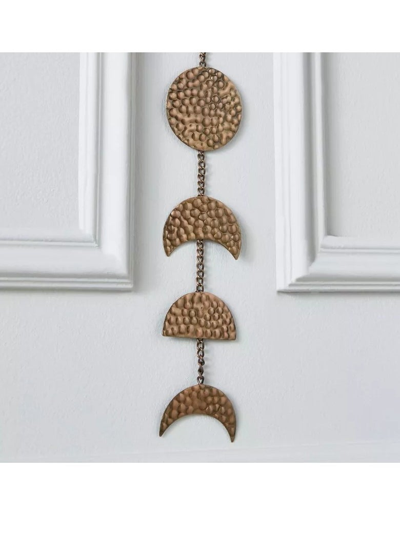 Home Box Isaba Metal Moon Phases Wall Hanging 6x2x58 cm  - Image 2