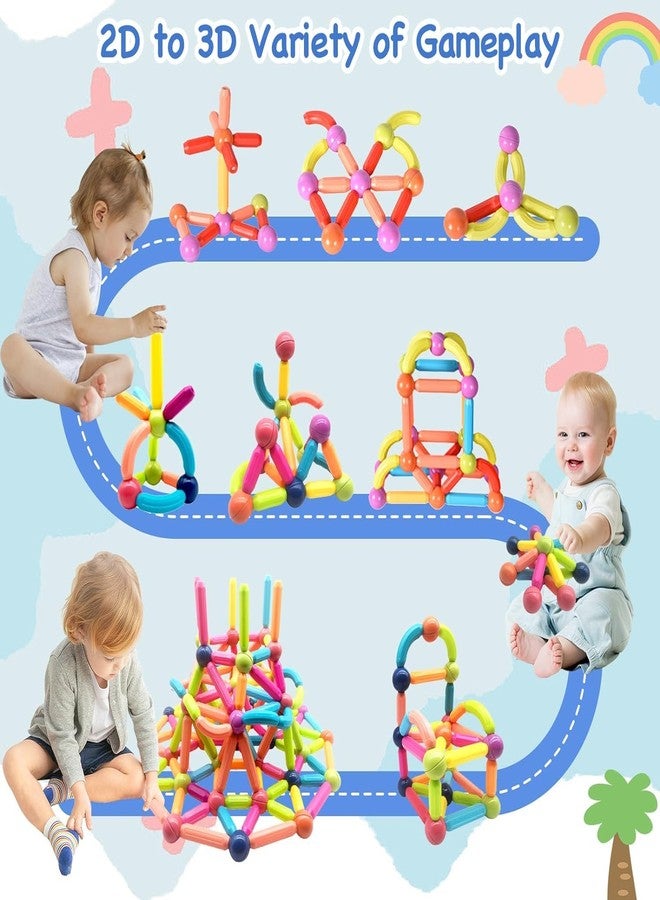 KIPA GAMING MagPlay Roundel | 26-Piece Magnetic Sticks and Blocks Building Set - Educational STEM Toy for Toddlers (3+ Years) - Montessori Learning and Construction Kit (Roundel - 26Pcs) - Image 3
