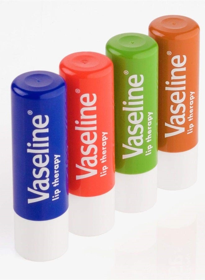Vaseline Lip Therapy Stick with Petroleum Jelly (Original, Aloe Vera, Rosy Lips, Cocoa Butter)- 4pk - Image 5