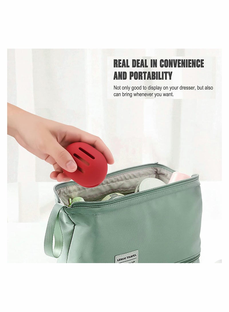 Portable Silicone Makeup Sponge Holder & Travel Case - Protective Storage for Beauty Blenders & Powder Puffs - Image 5