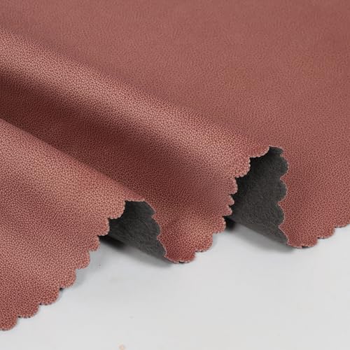 KINGLY Premium Velvet Sofa Cover for L Shape (3+3, 6 Seater) | Full Coverage, Anti-Skid | 175 cm x 66 cm x 2 pc| VelSoft Dusky Rose | Washable Sofa Protector Mat for Home Use - Image 5