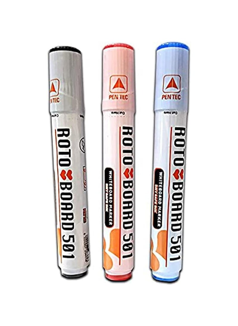 Roto 3 whiteboard marker set 