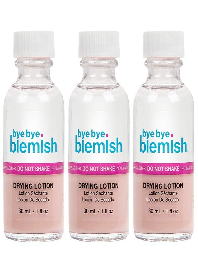 Bye Bye Blemish Acne Drying Lotion, Reduce Pimples Overnight, On-the-Spot Pimple Treatment, Beauty Skincare Essential - 1oz. (3 Pack) - Image 1