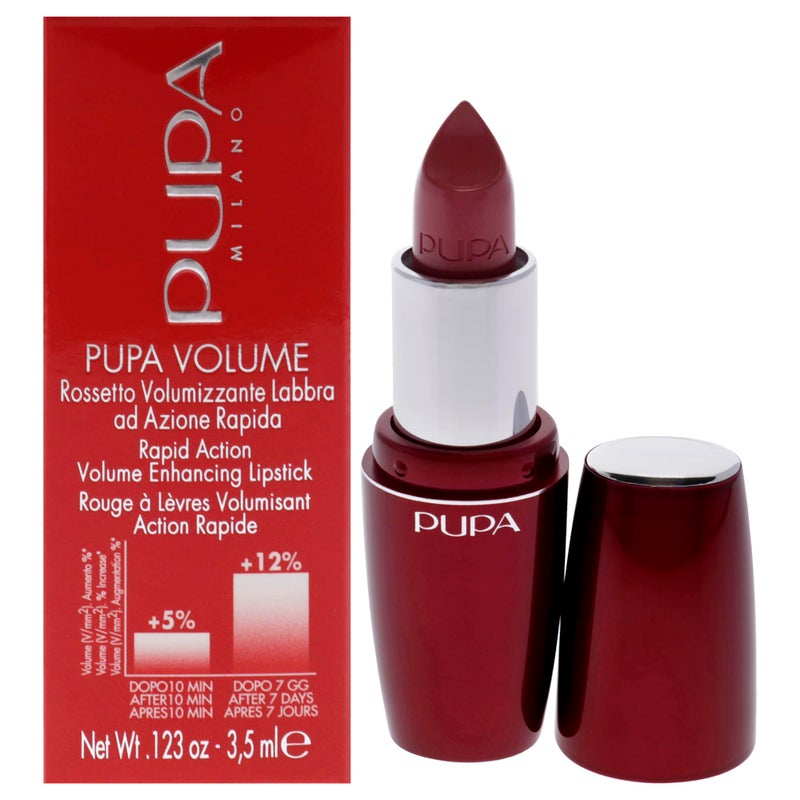 Pupa Volume Rapid Action Enhacing Lipstick - 300 Pink Milano for Women - 0.123 oz Lipstick