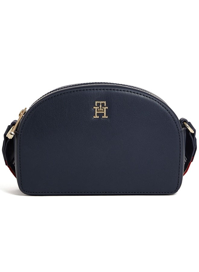 Hilfiger Denim Tommy Hilfiger Women’s Blue Crossbody Bag – Compact Leather Everyday Style (AW0AW16682) - Image 1