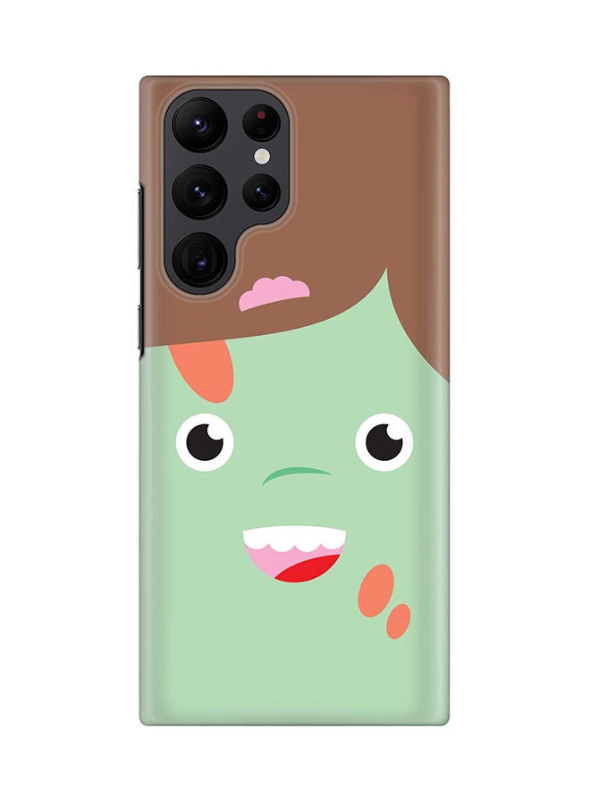 Stylizedd Case for Samsung Galaxy S22 Ultra 5G Snap Case Slim Snap Classic Series Shield Matte Finish Print - Cute Avatar