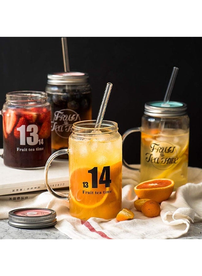 مصاصات شرب زجاجية شفافة رفيعة، مصاصات شرب قابلة لإعادة الاستخدام لأكواب RTIC/YETI سعة 30 أونصة، برطمانات ماسون، عبوة من 4 قطع مع فرشاة تنظيف واحدة - Image 5