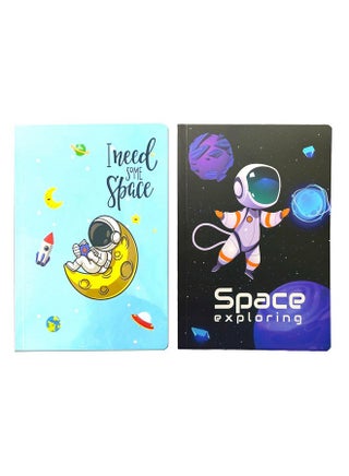 Pack of 2 Space Astronaut A5 Perfect Notebooks - 2 Designs - pzsku/Z34E37E498196E6DD0F47Z/45/1743077097/8976a16a-b990-431e-88c6-95c73aeeb323