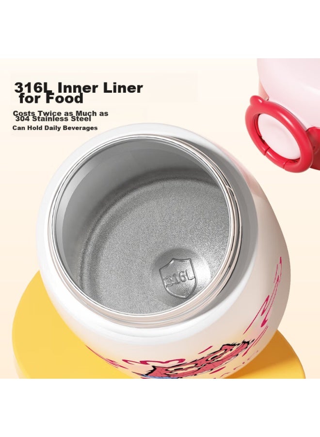 Fga Fuguang Children's Insulated Cup, 316l Stainless Steel, Large Capacity, With Straw, Portable, For Pregnant Women, Babies, And Students, Water Bottle - Image 4