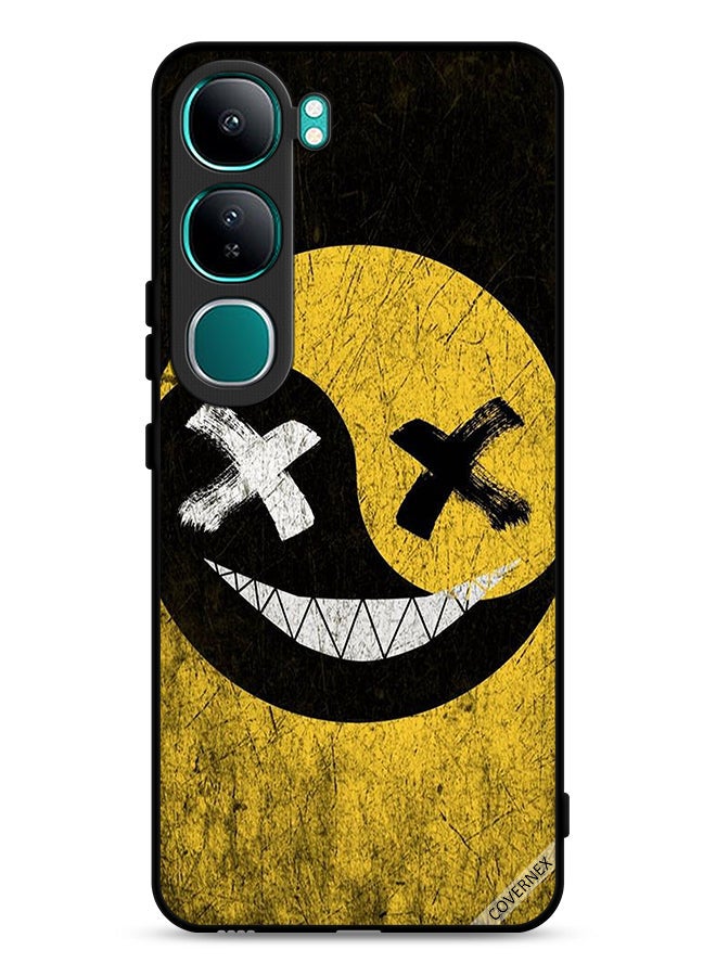 Covernex vivo Y300 5G Protective Case Cover Marshmallow Face Art - Image 1