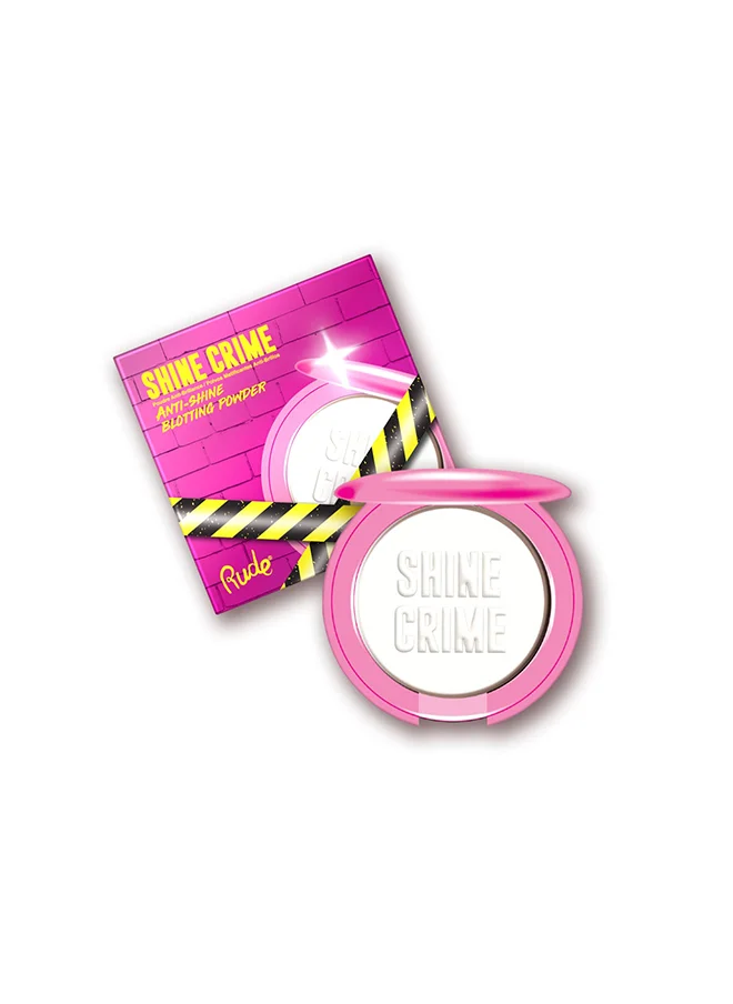 Rude Shine Crime Anti-Shine Blotting Powder Translucent