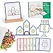 ISMETACU Montessori STEM Puzzle Toy for Kids Ages 36 Wooden Educational Manipulative for Fine Motor Skills Shape Color Matching Creative Building Activity Set for Preschool Kindergarten - Image 2