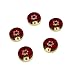 LITKO Mini Wound Dials Health Tracker Life Counter Tabletop Games Collectible Card Games Living Card Games Role Playing Games LCG RPG Ivory Translucent Red - Image 2