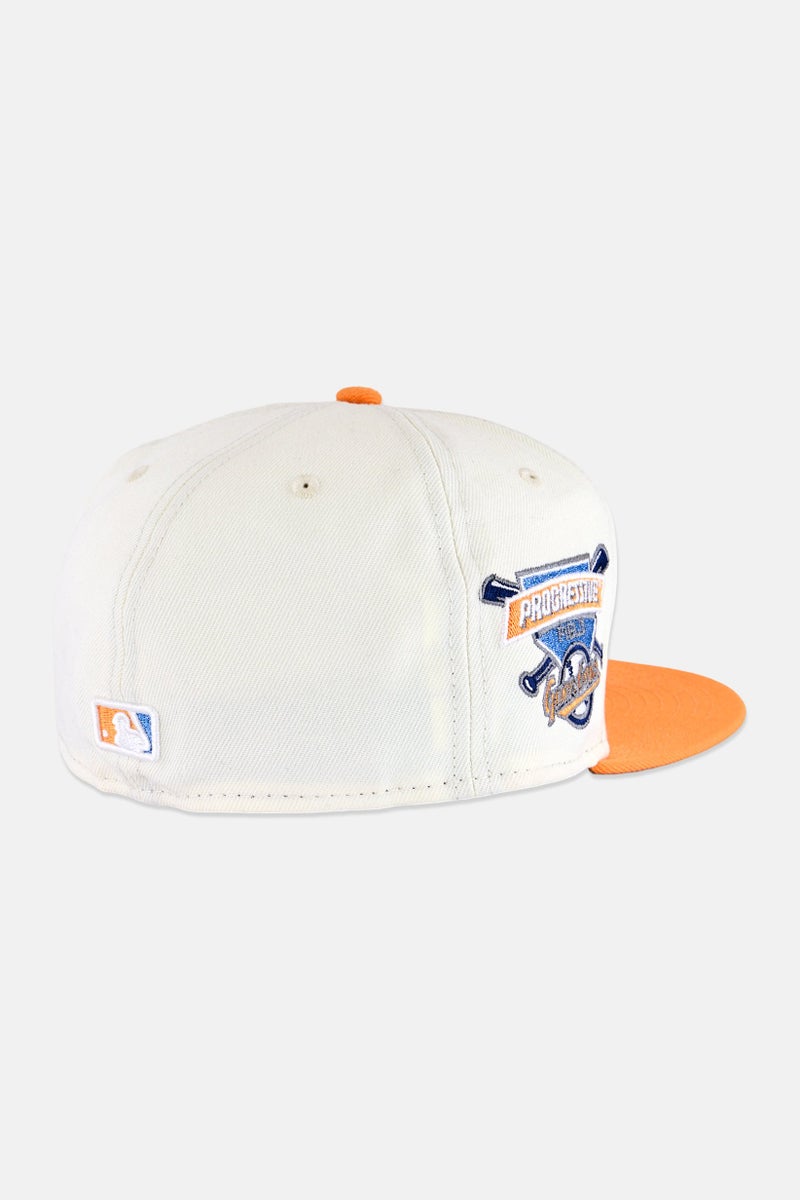 New Era X MLB Men Guardians Fitted Cap, Ivory - Image 2