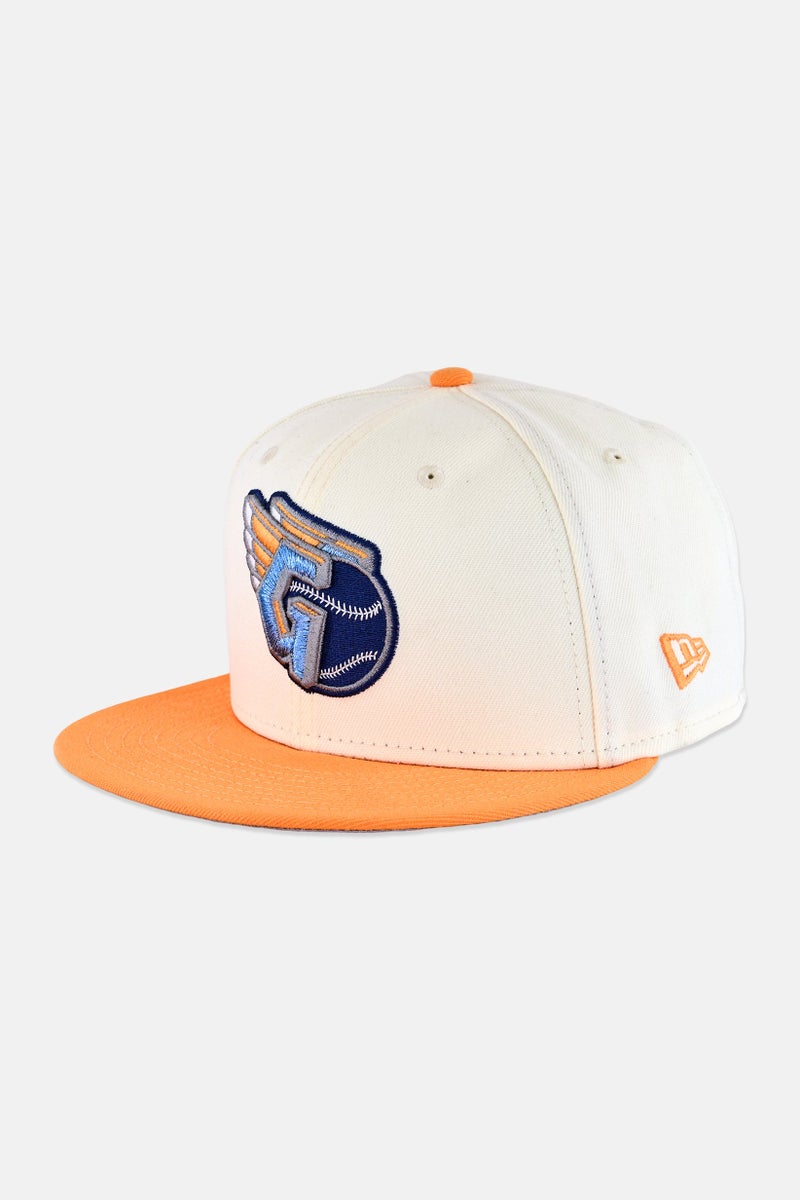 New Era X MLB Men Guardians Fitted Cap, Ivory - Image 1